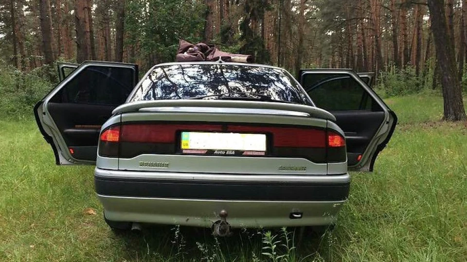 Renault Safrane срібний серфер 3