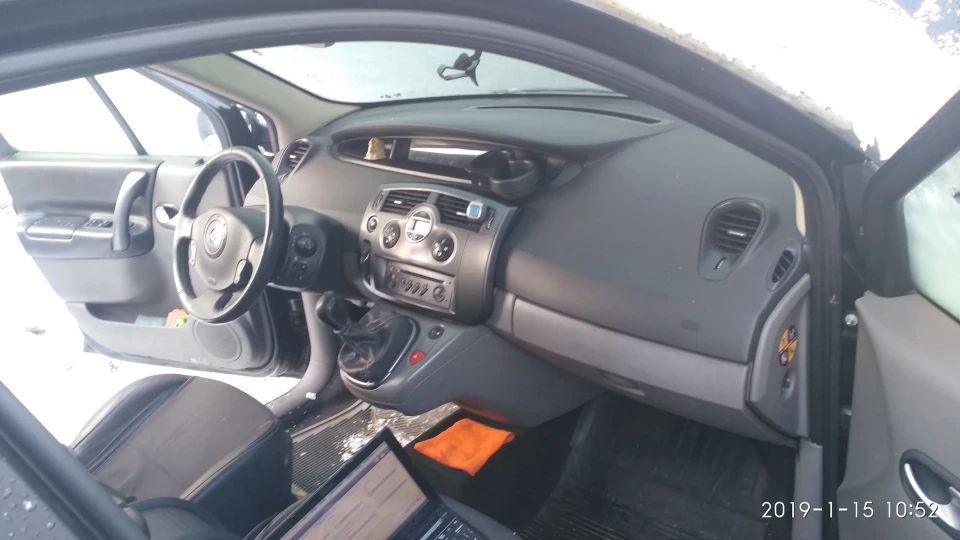 Renault Scenic Black tribal