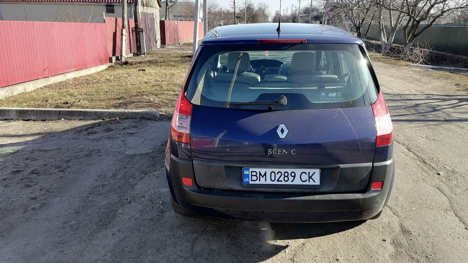 Renault Scenic Двигун 1.6 к4м 782. 3