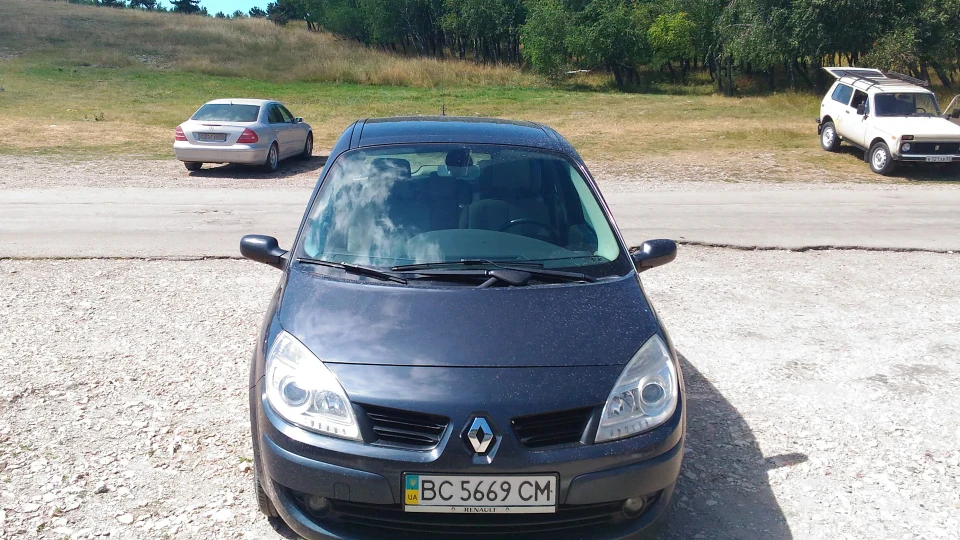Renault Scenic II 1.5dci Тарахтящий кот 2
