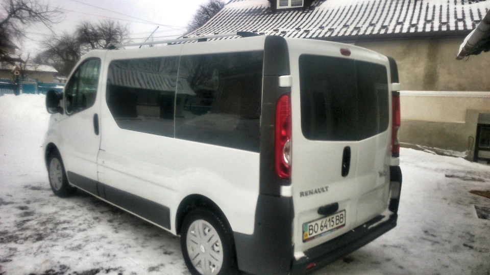 Renault Trafic білий 2,0 DCI...115 л.с 3
