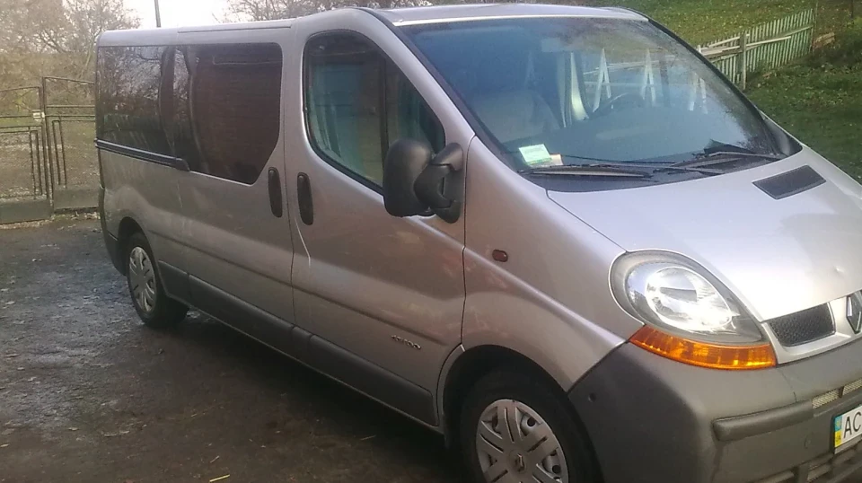 Renault Trafic Гаражні ворота KRUZIK 2