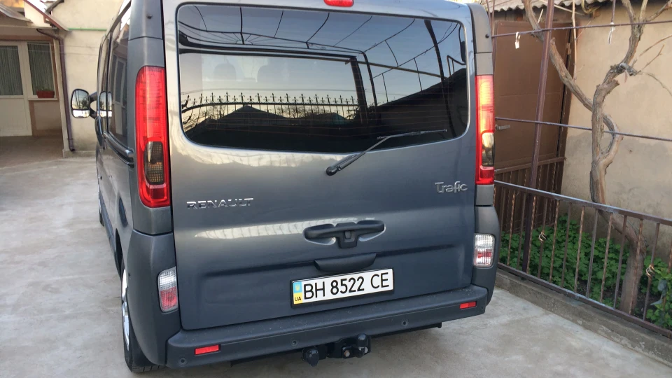 Renault Trafic Long 2.5 на рОботе 3