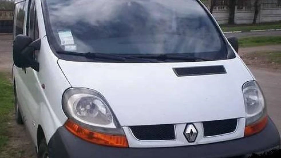 Renault Trafic зелено\біла 2