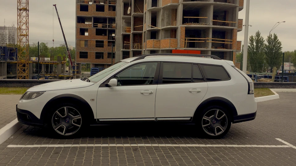 Saab 9-3 X Білий Пельмень 3