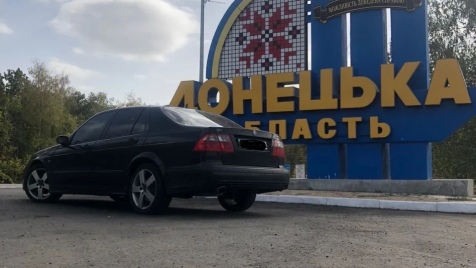 Saab 9-5 Чорний Aero 5