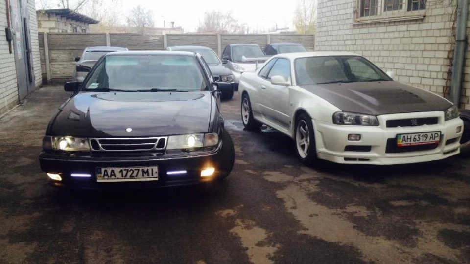 Saab 9000 2.3 black pitbull ") 5