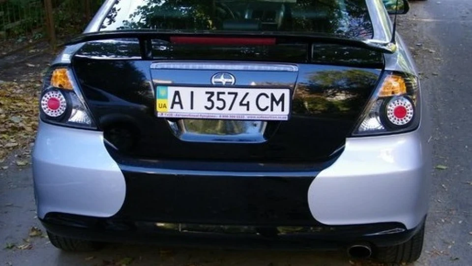 Scion tC сіро-чорний 3