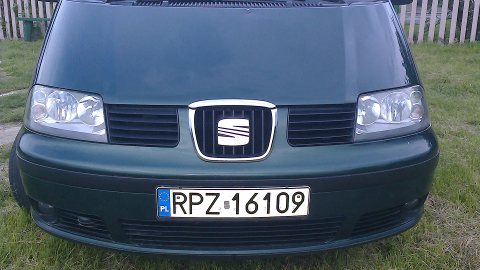 SEAT Alhambra 1 9ТДІ ЗЕЛЕНИЙ ТУРБО Т 2