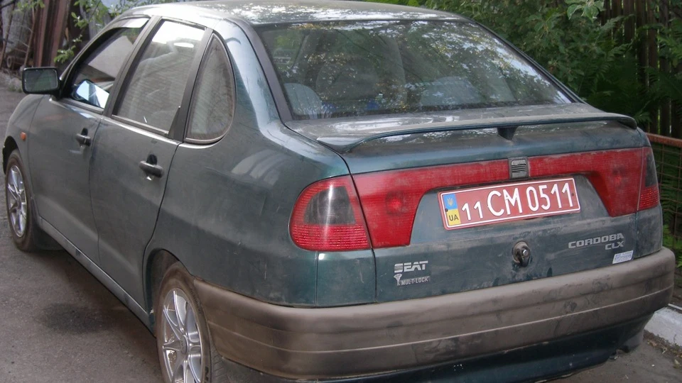 SEAT Cordoba зелений металік