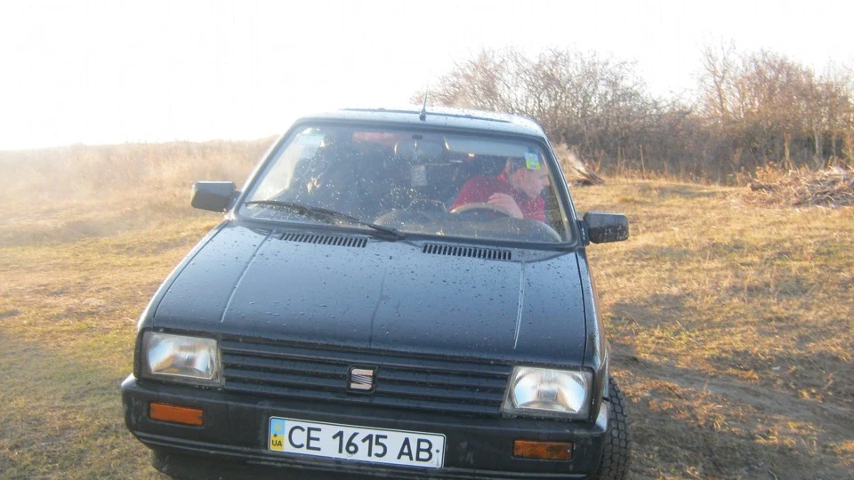 SEAT Ibiza чорний металік 2