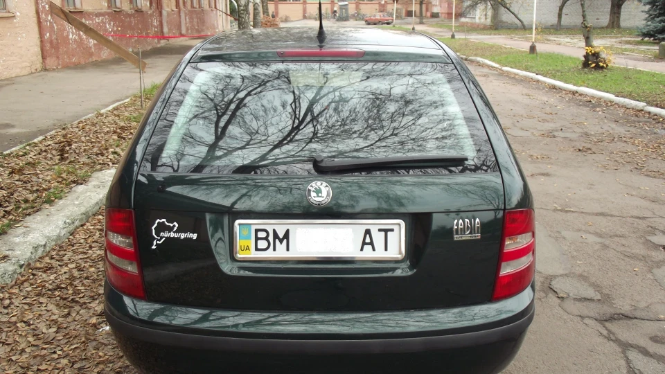 Skoda Fabia Combi 1.4 "Green wagon" 3