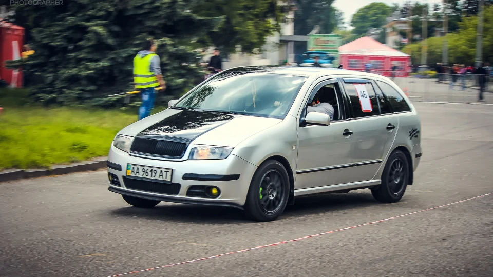 Skoda Fabia Combi Gray&Black 5