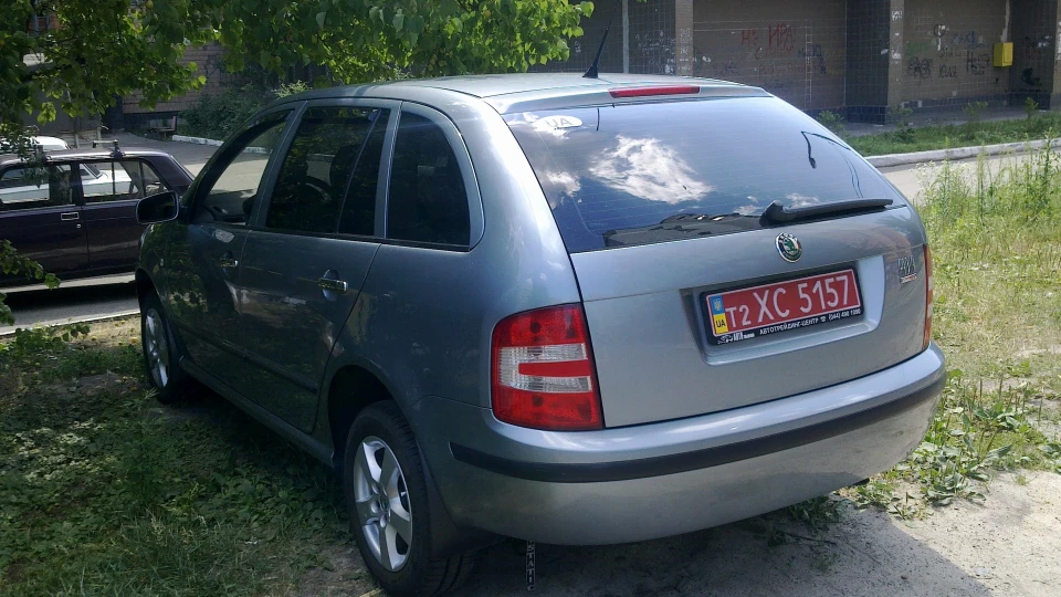 Skoda Fabia Combi юркий сарай Юрія 2