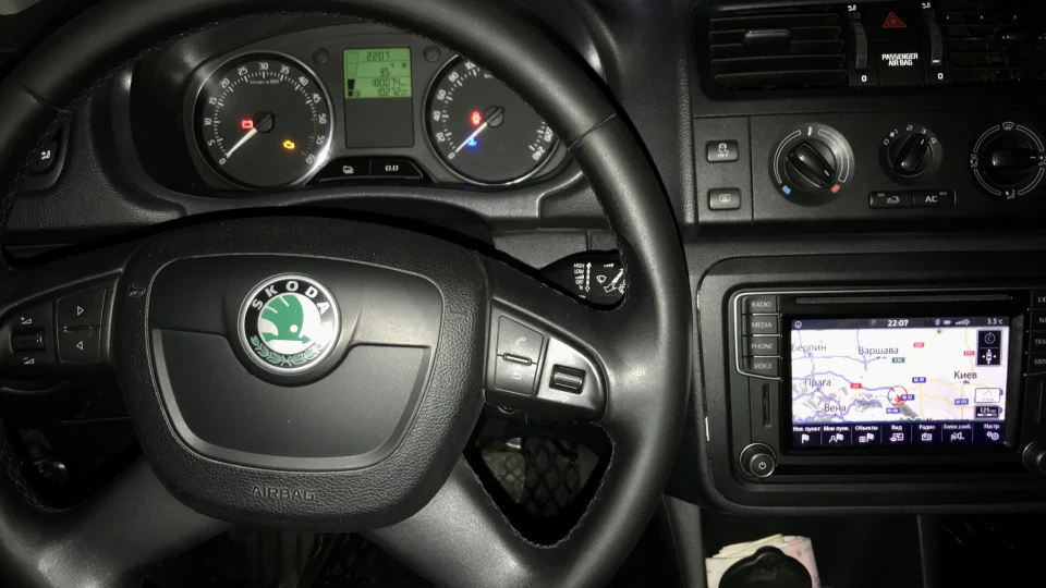 Skoda Fabia Combi сірий металік 1.6tdi 4