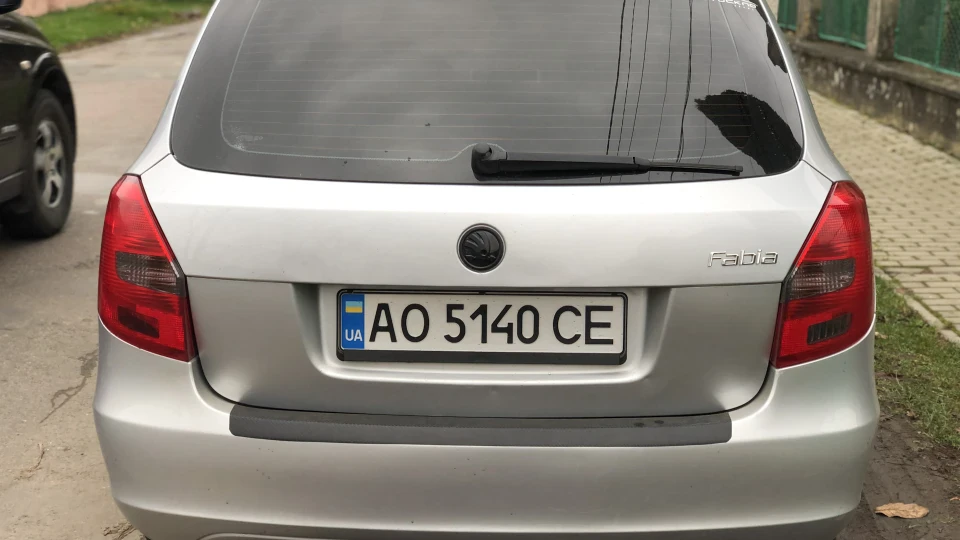 Skoda Fabia Combi Сталева куля 4