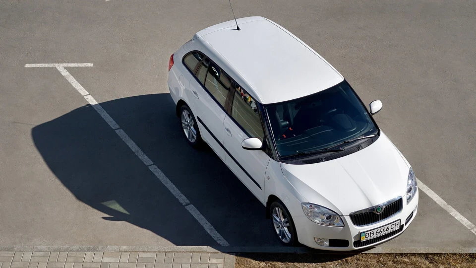 Skoda Fabia Combi White Candy 2