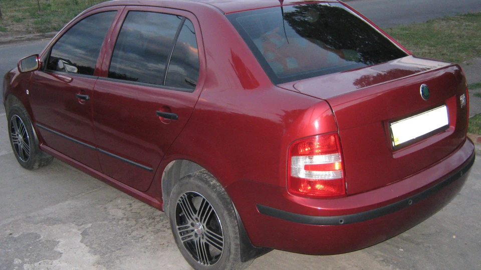 Skoda Fabia Sedan Бардова красуня 4