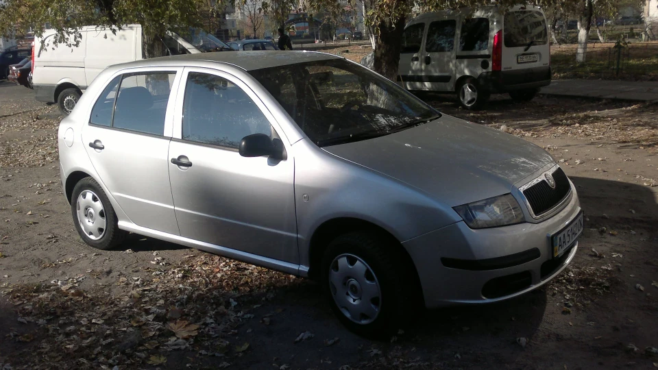 Skoda Fabia 1.2 12v сіра мишка 2