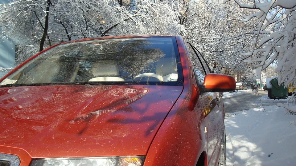 Skoda Fabia апельсинова 4