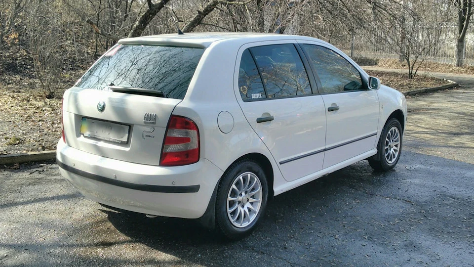 Skoda Fabia Біла муха👍)) 2