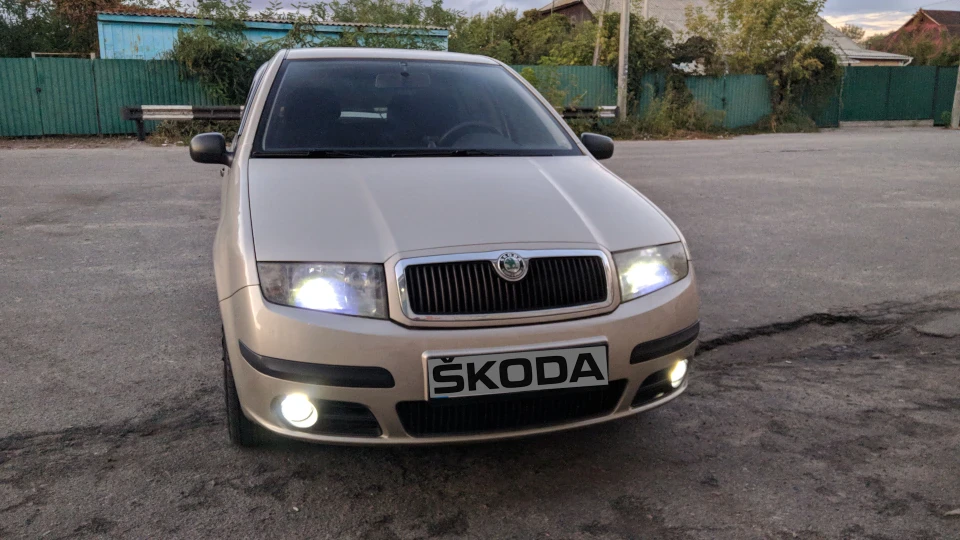 Skoda Fabia Бежжж 3