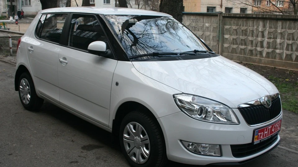 Skoda Fabia Блондинка з Соломонове 2