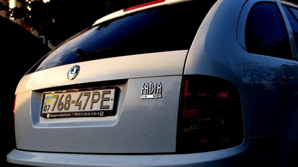 Skoda Fabia Бурінка