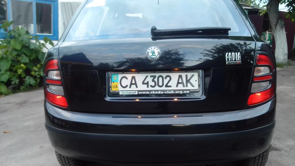 Skoda Fabia Чорна конячка 3