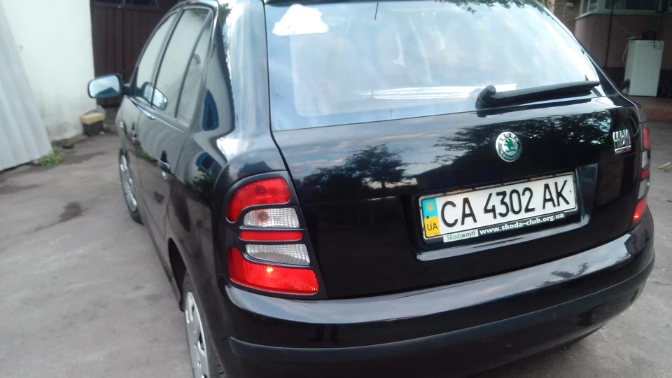 Skoda Fabia Чорна конячка 4