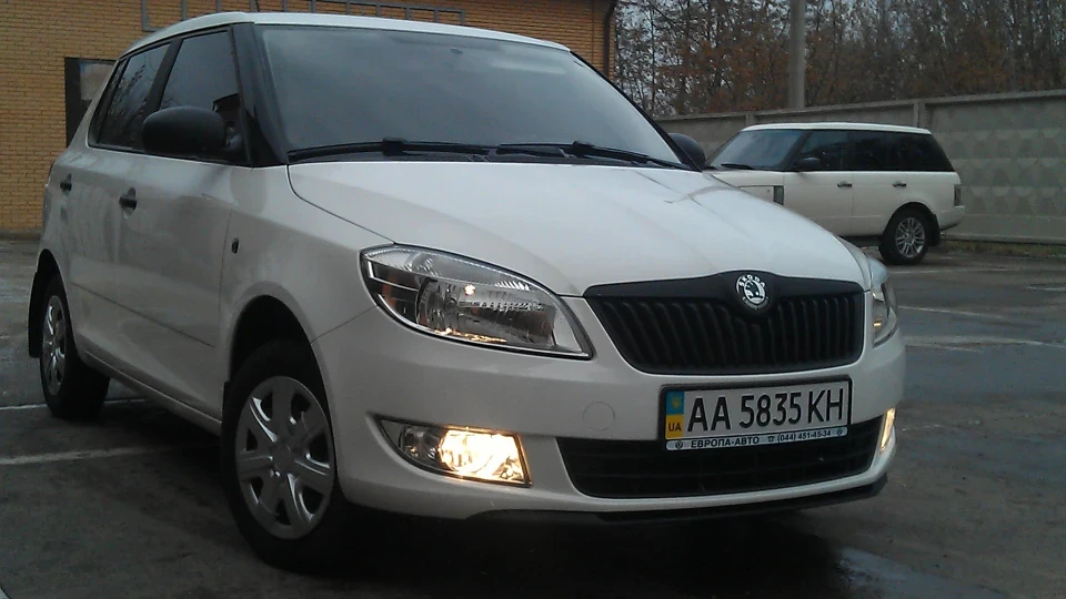 Skoda Fabia ЧорноБілка 4
