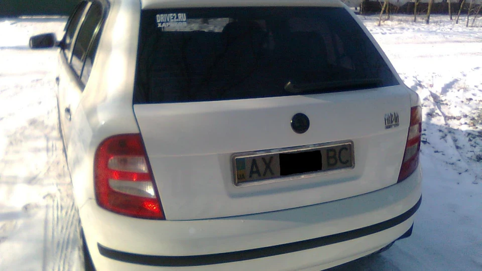 Skoda Fabia Ока білка 2