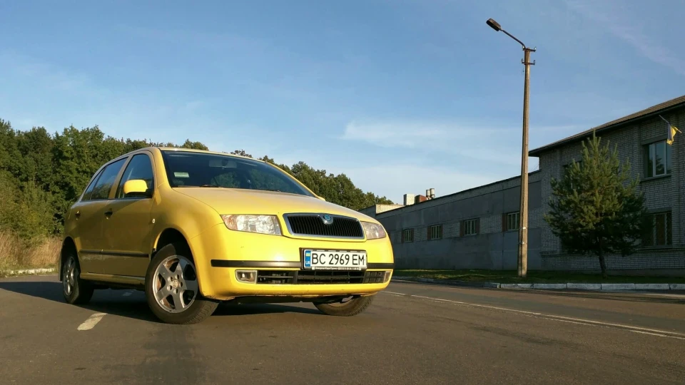 Skoda Fabia Канарка 2