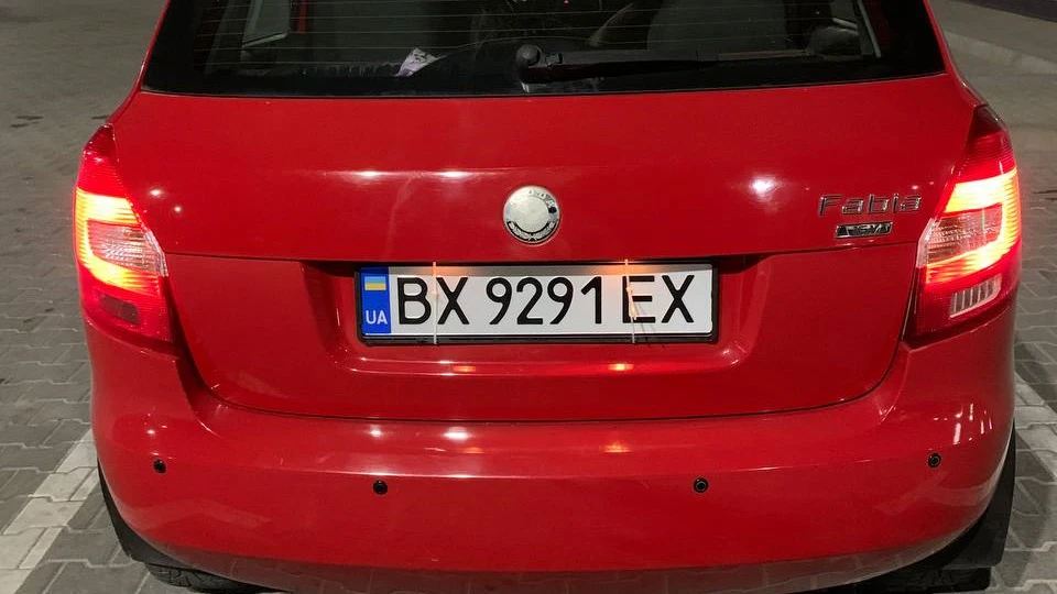 Skoda Fabia Червона роботяга 2