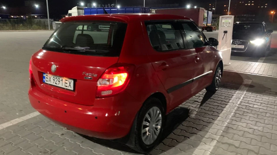 Skoda Fabia Червона роботяга 3