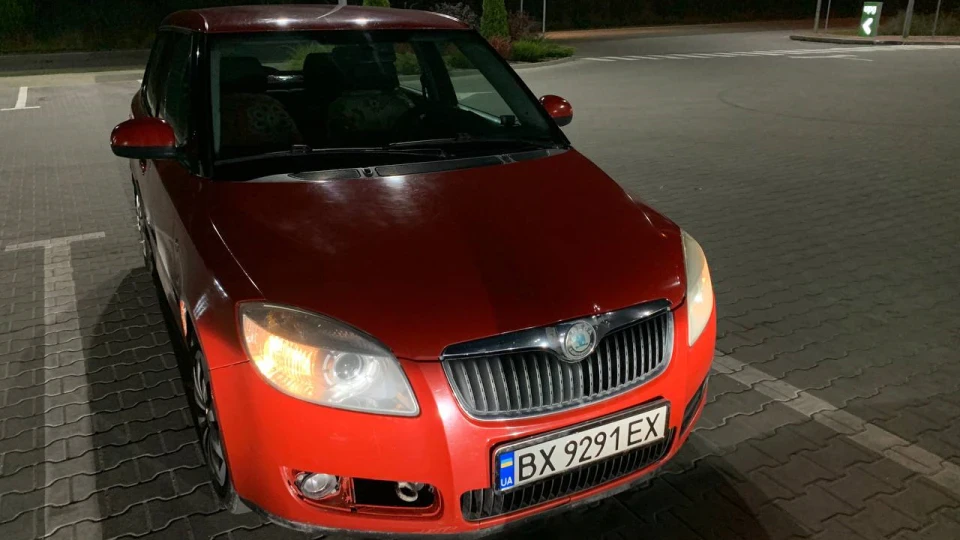 Skoda Fabia Червона роботяга 4