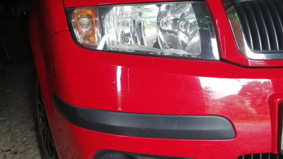 Skoda Fabia червоний шкодник 3