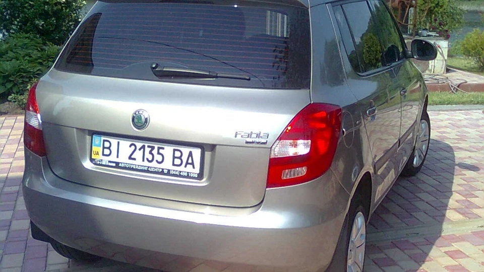Skoda Fabia Кирпа 3