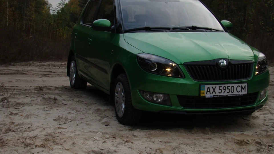 Skoda Fabia Лайм 2
