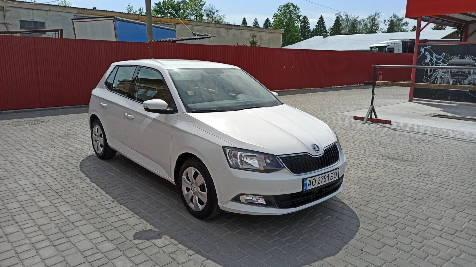 Skoda Fabia маленька БЛОНДИНКА 2