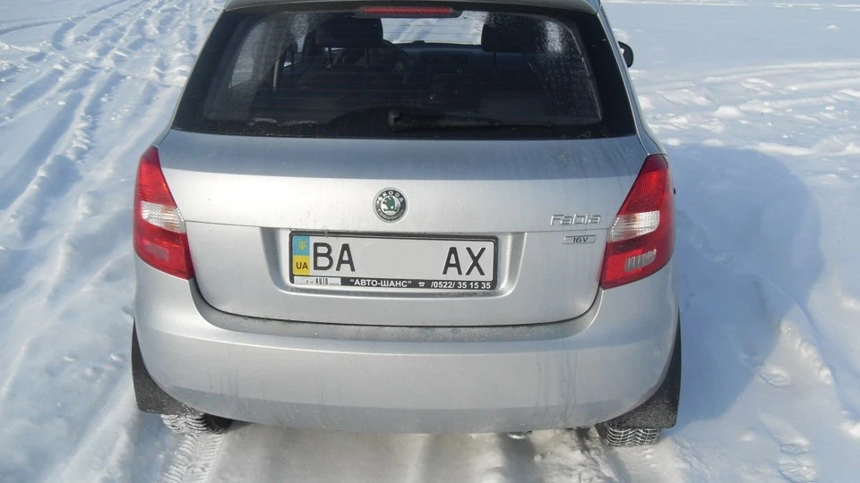 Skoda Fabia Маленьке креслення 2