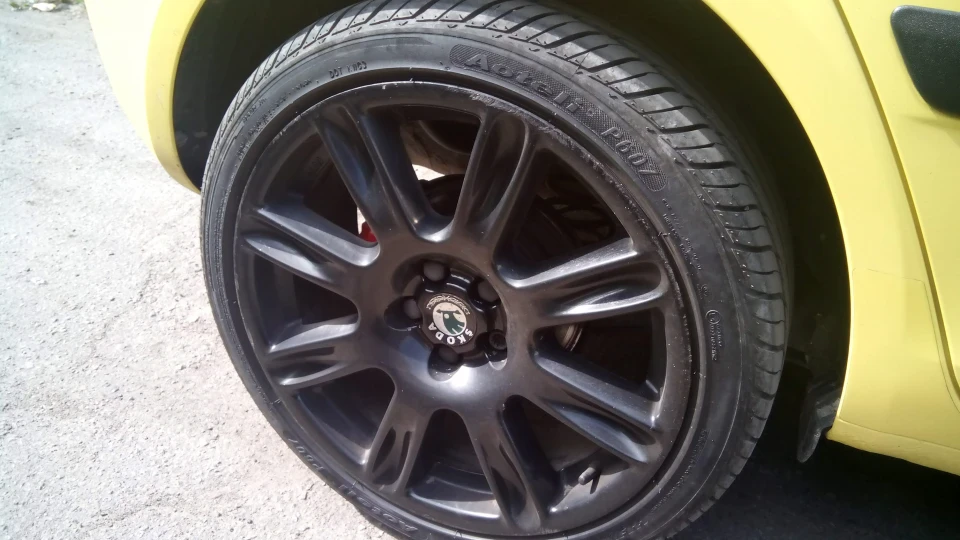 Skoda Fabia Бджола 4