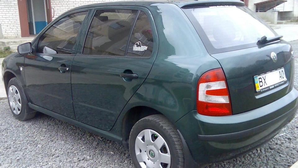 Skoda Fabia ракета