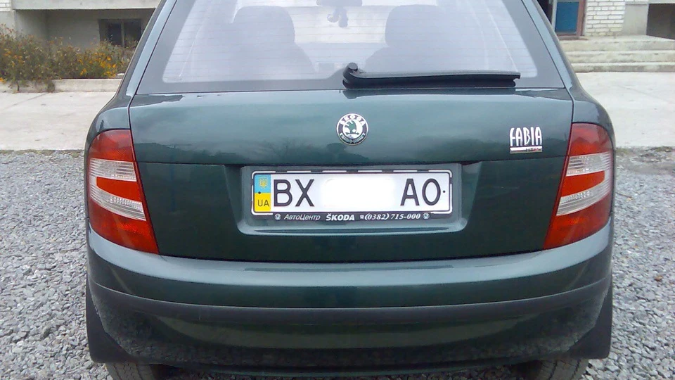 Skoda Fabia ракета 2