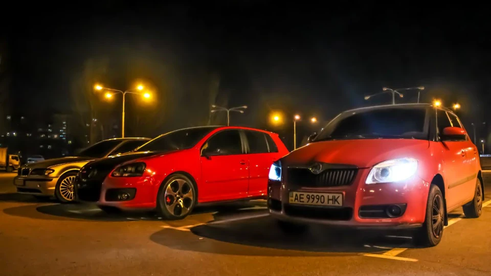 Skoda Fabia Red 2
