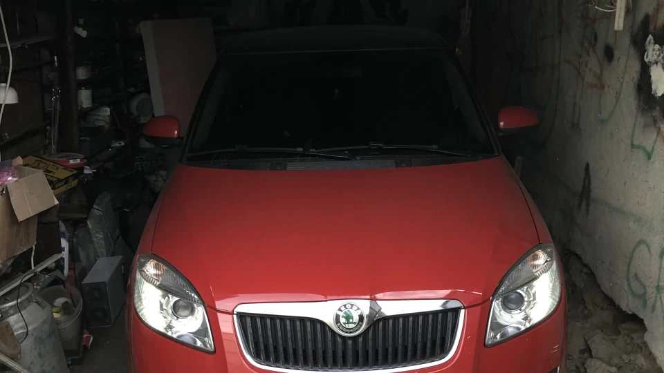 Skoda Fabia Red 5