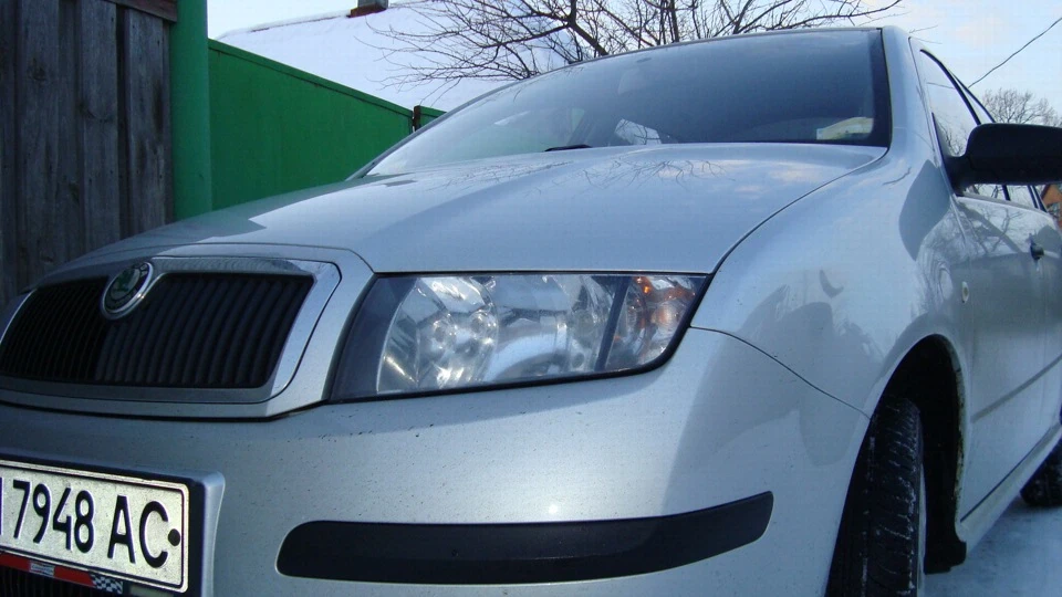 Skoda Fabia сріблястий;) 4