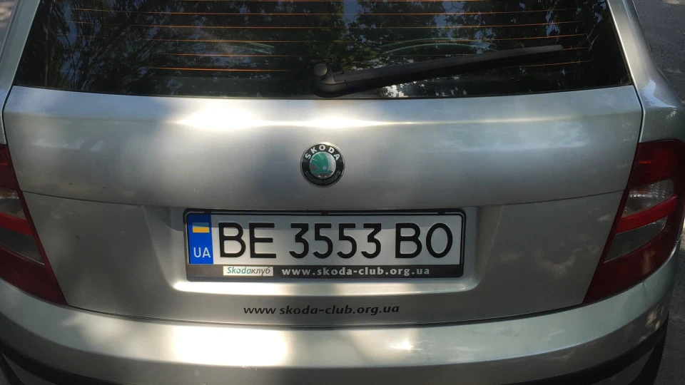 Skoda Fabia сіренька мишка