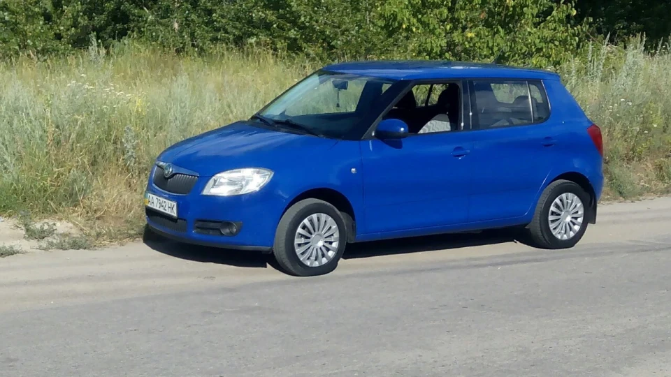 Skoda Fabia Синюшна ракета)))) 2