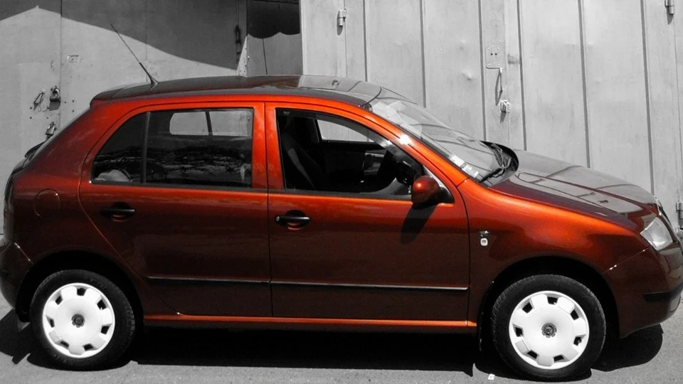Skoda Fabia Шкодень 4